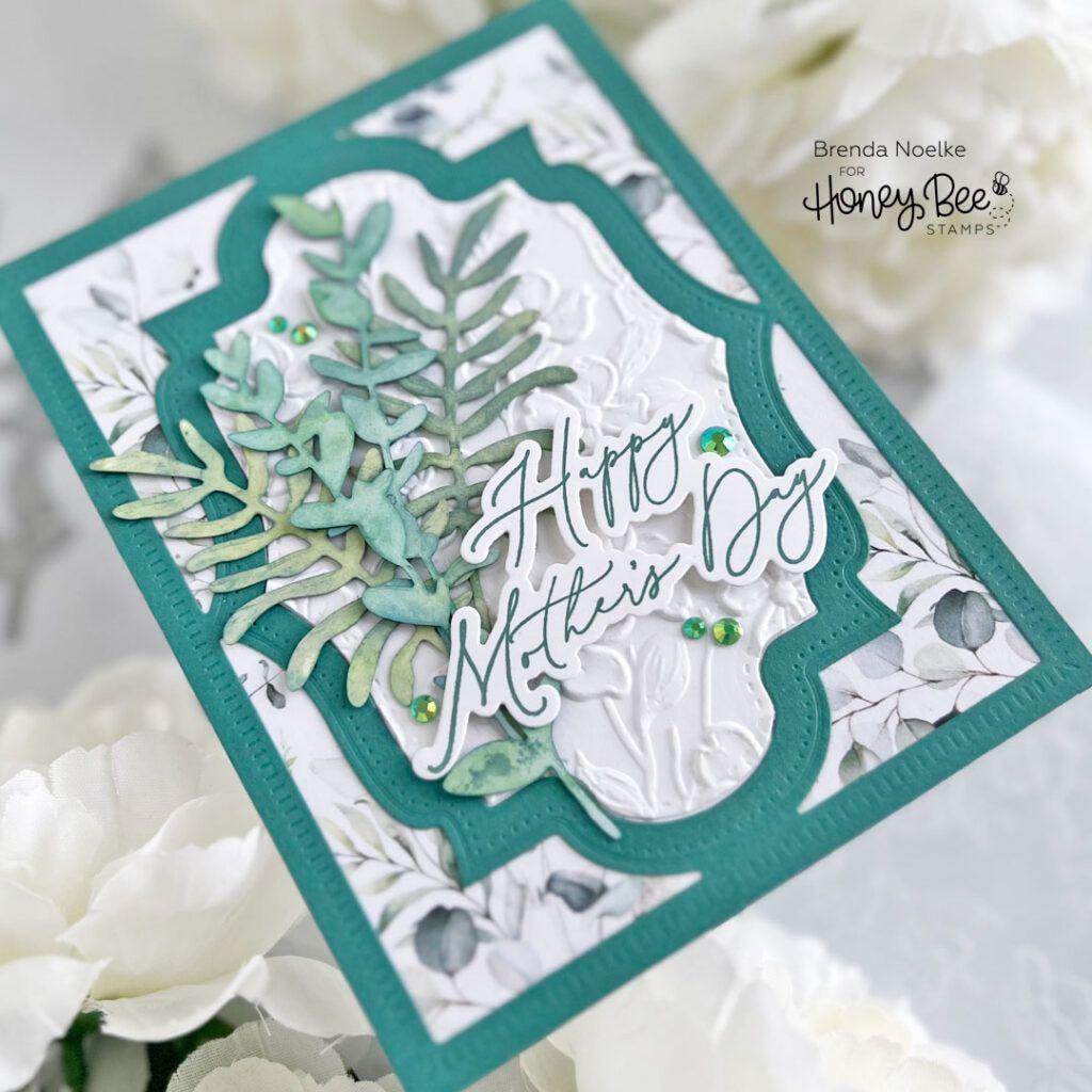 Honey Bee Simply Spring 6 x 8.5 Paper Pad hbpa-042 Monochromatic Mother’s Day Card | color-code:ALT01