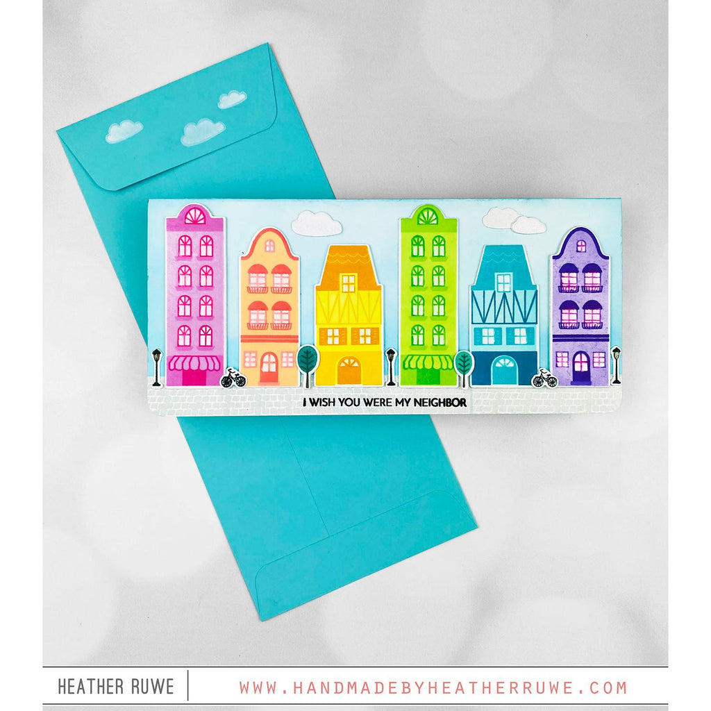 Simon Says Stamp European Street Add Ons Wafer Dies 1004sdc Smitten Friend Card | color-code:ALT01