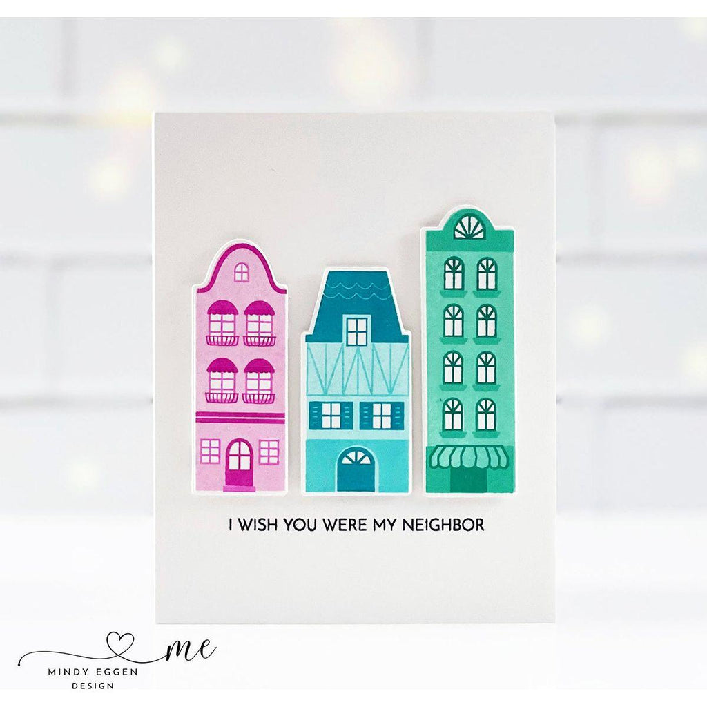 Simon Says Stamps And Dies European Street Buildings Smitten Friend Card | color-code:ALT02