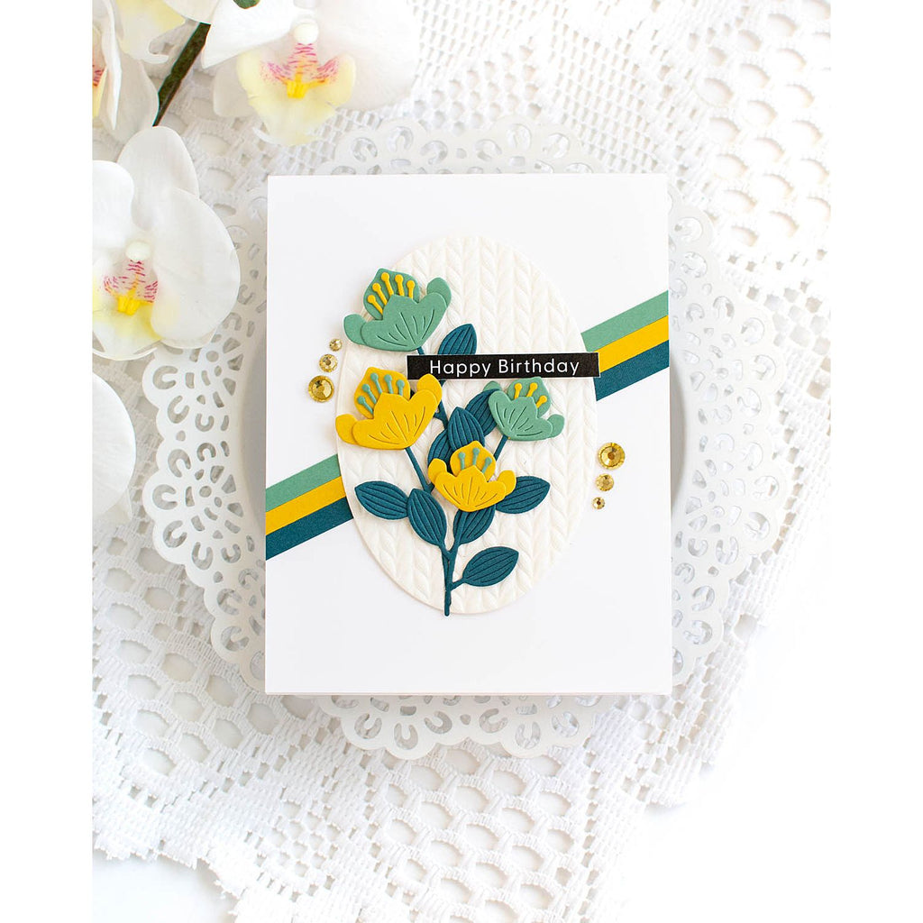 Simon Says Stamp Exotic Blooms Wafer Dies s949 To Love Birthday Card | color-code:ALT09