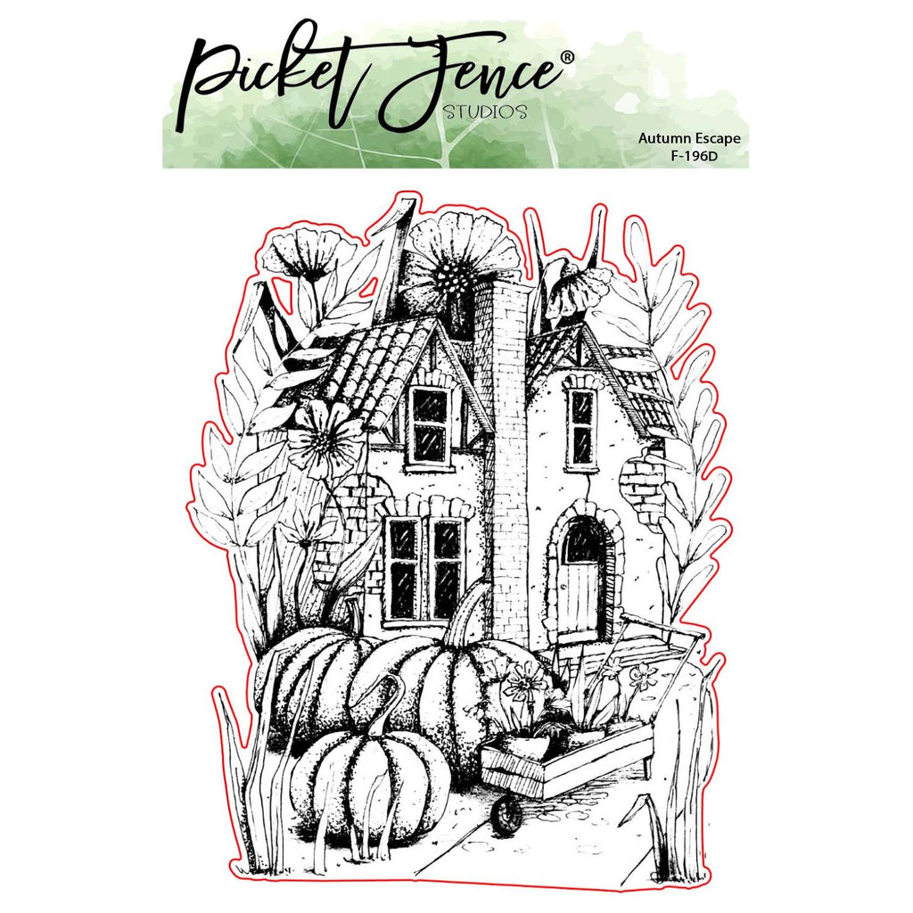 Picket Fence Studios Autumn Escape Die f-196d