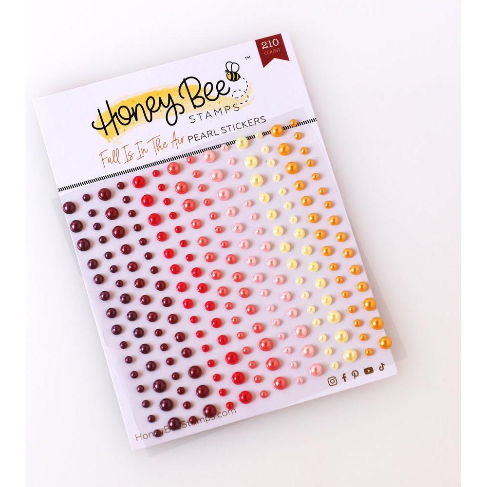 Honey Bee Fall Is In The Air Pearl Stickers hbgs-prl20