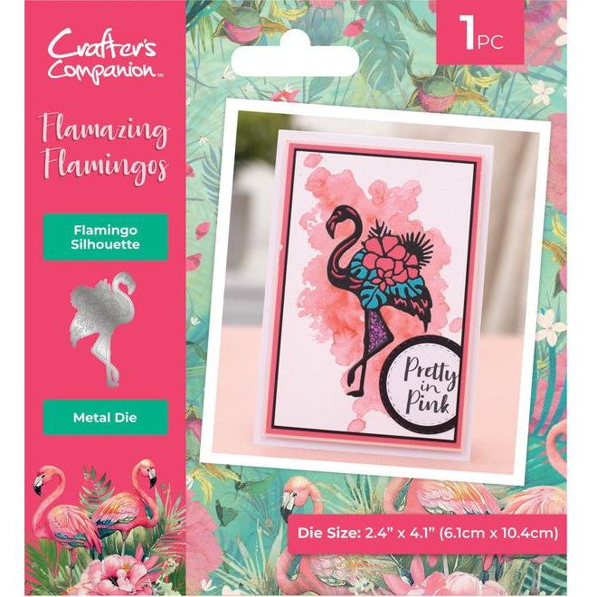 Crafter’s Companion Flamingo Silhouette Die flfl-md-flsi