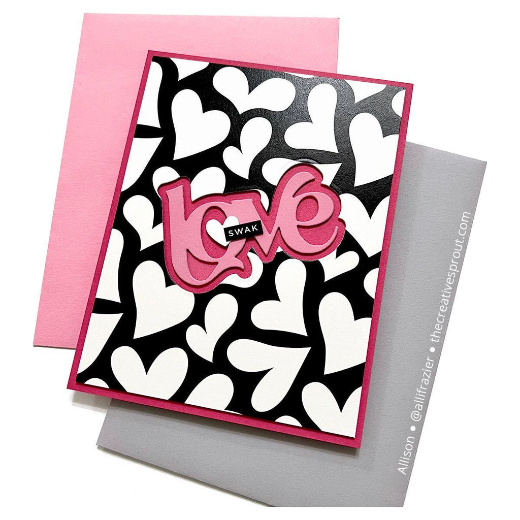 Simon Says Stamp Falling in Love Foil Transfer Cards 1020sf To Love Love You Card | color-code:ALT01