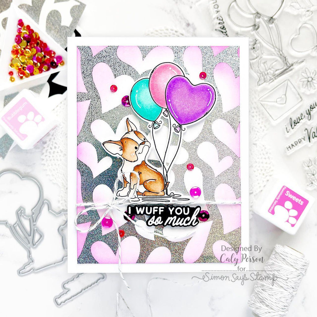 Simon Says Stamp Falling in Love Foil Transfer Cards 1020sf To Love Love You Card | color-code:ALT04