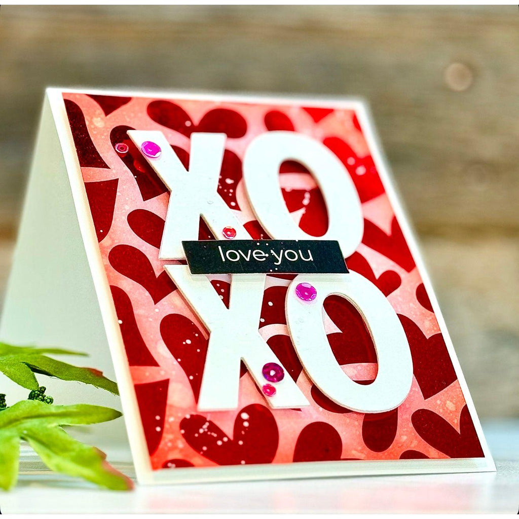 Simon Says Stamp Falling in Love Foil Transfer Cards 1020sf To Love Love You Card