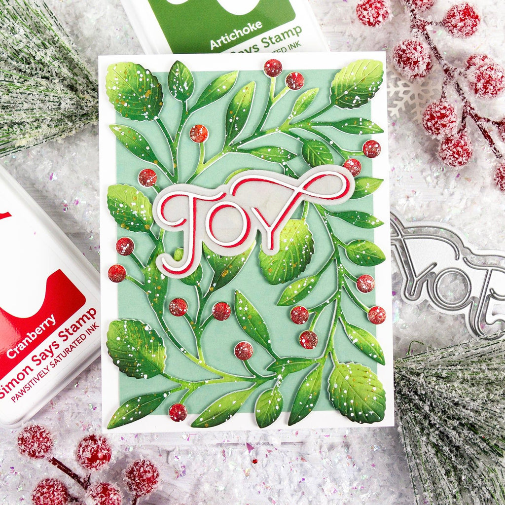 Simon Says Stamp Fanciful Joy Wafer Dies 1204sdc Christmas Card | color-code:ALT09