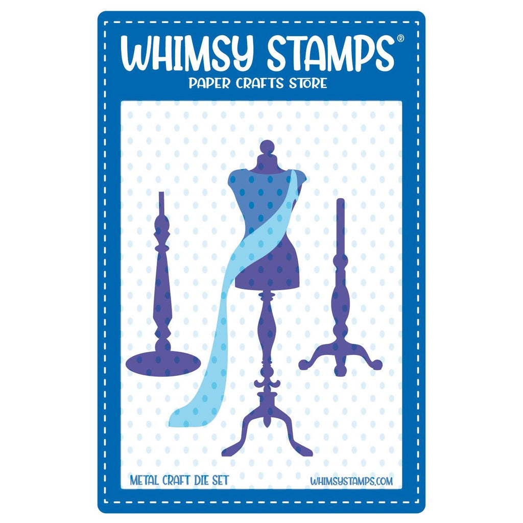 Whimsy Stamps Fashion Dress Form Dies wsd261