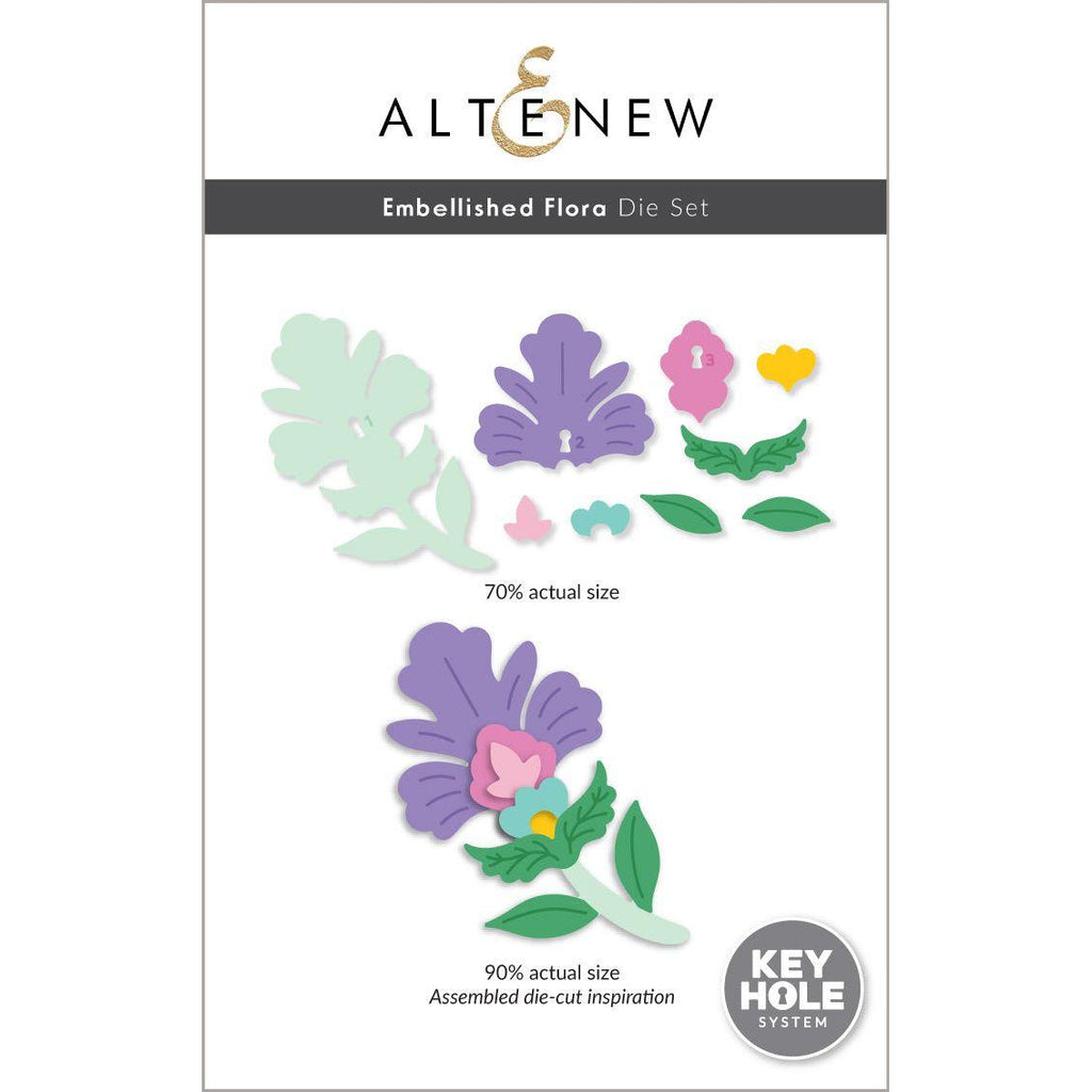 Altenew Embellished Flora Dies alt10036