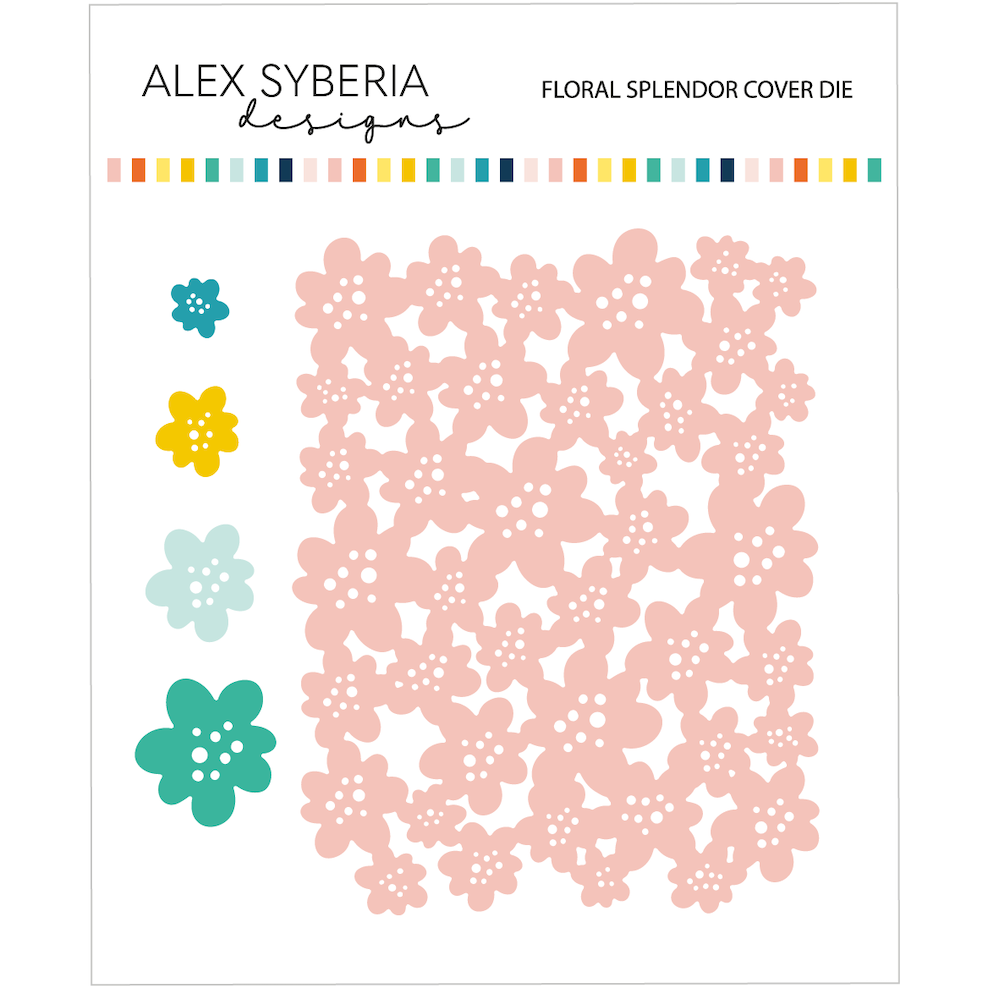 Alex Syberia Designs Floral Splendor Cover Die asd-d-168