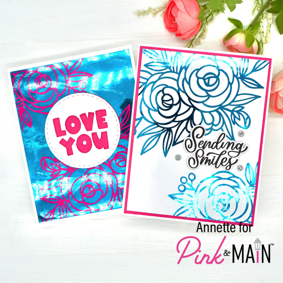 Pink and Main Mush Love Clear Stamps PM0617 Love You