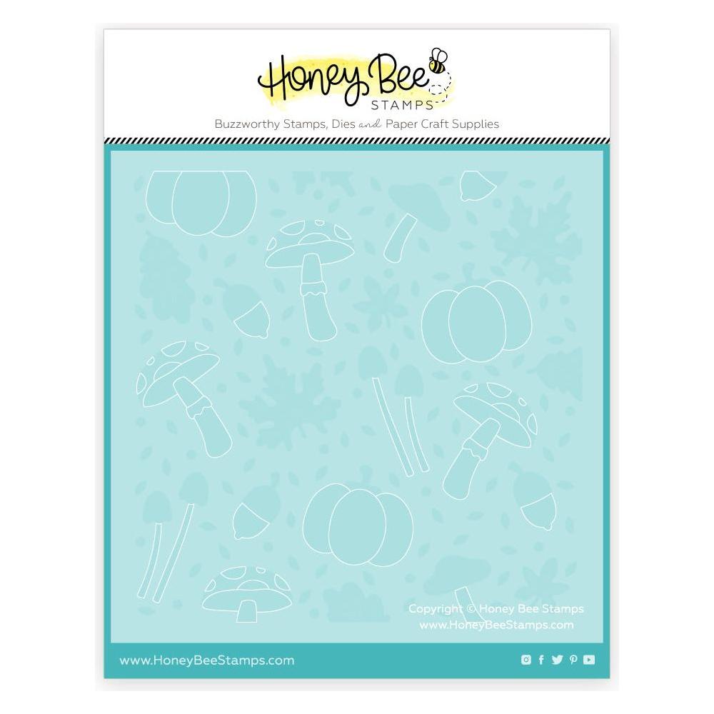 Honey Bee Forest Floor Background Stencils hbsl-156 In Package