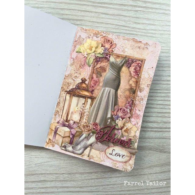 Stamperia Romance Forever Borders Stencil kstd153 forever