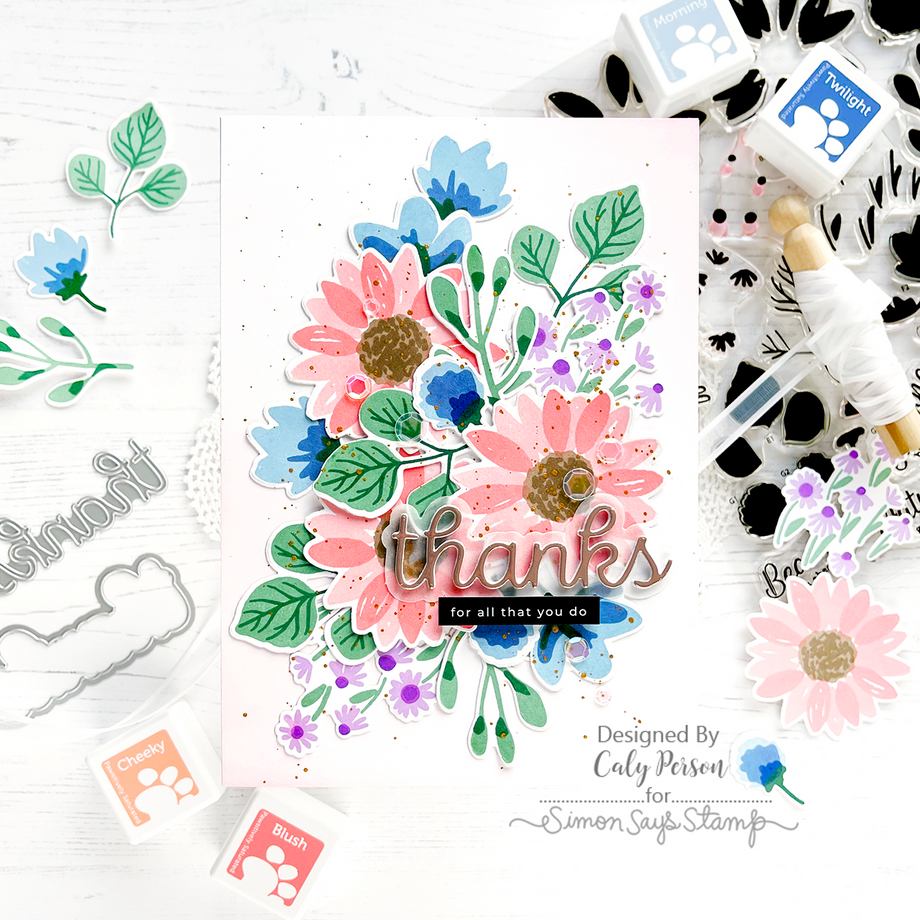 Floral stamps from Fall 2019 Release – The Season