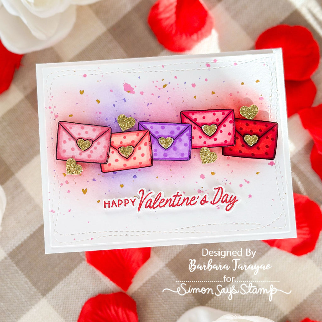 Simon Says Stamp Friends Furever Wafer Dies 1254sdc To Love Valentine's Day Card