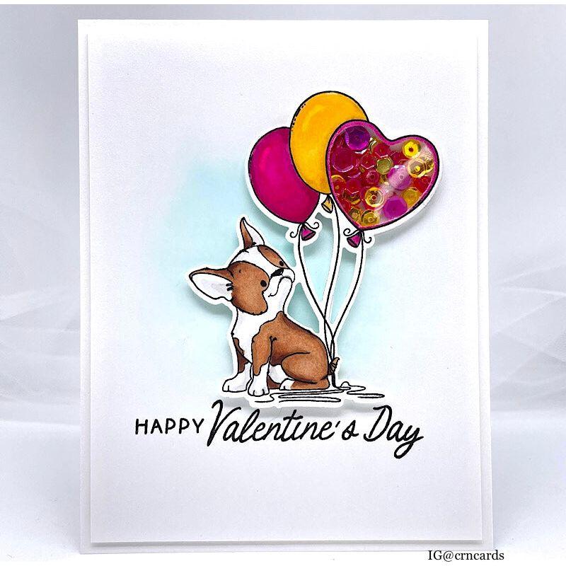 Simon Says Stamp Friends Furever Wafer Dies 1254sdc To Love Valentine's Day Card