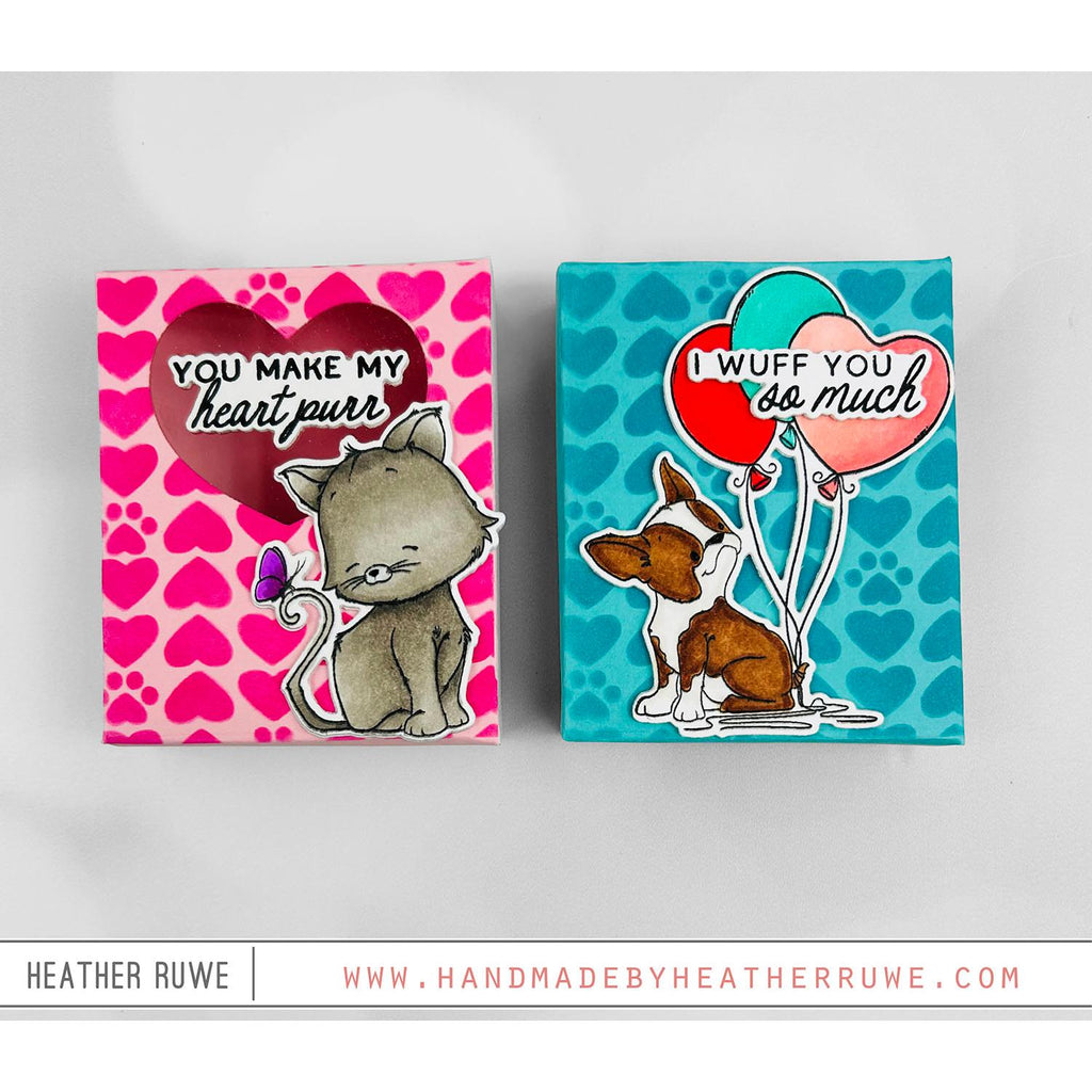 Simon Says Stamp Friends Furever Wafer Dies 1254sdc To Love Valentine's Day Treat Boxes | color-code:ALT02