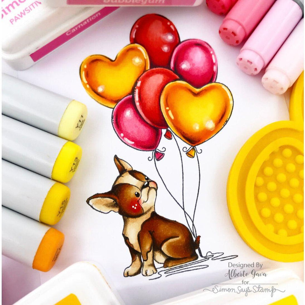 Simon Says Clear Stamps Friends Furever 2156ssc To Love Puppy Coloring