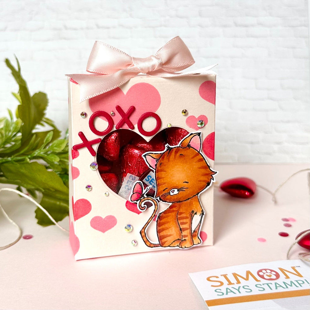 Simon Says Clear Stamps Friends Furever 2156ssc To Love Valentine's Day Treat Box