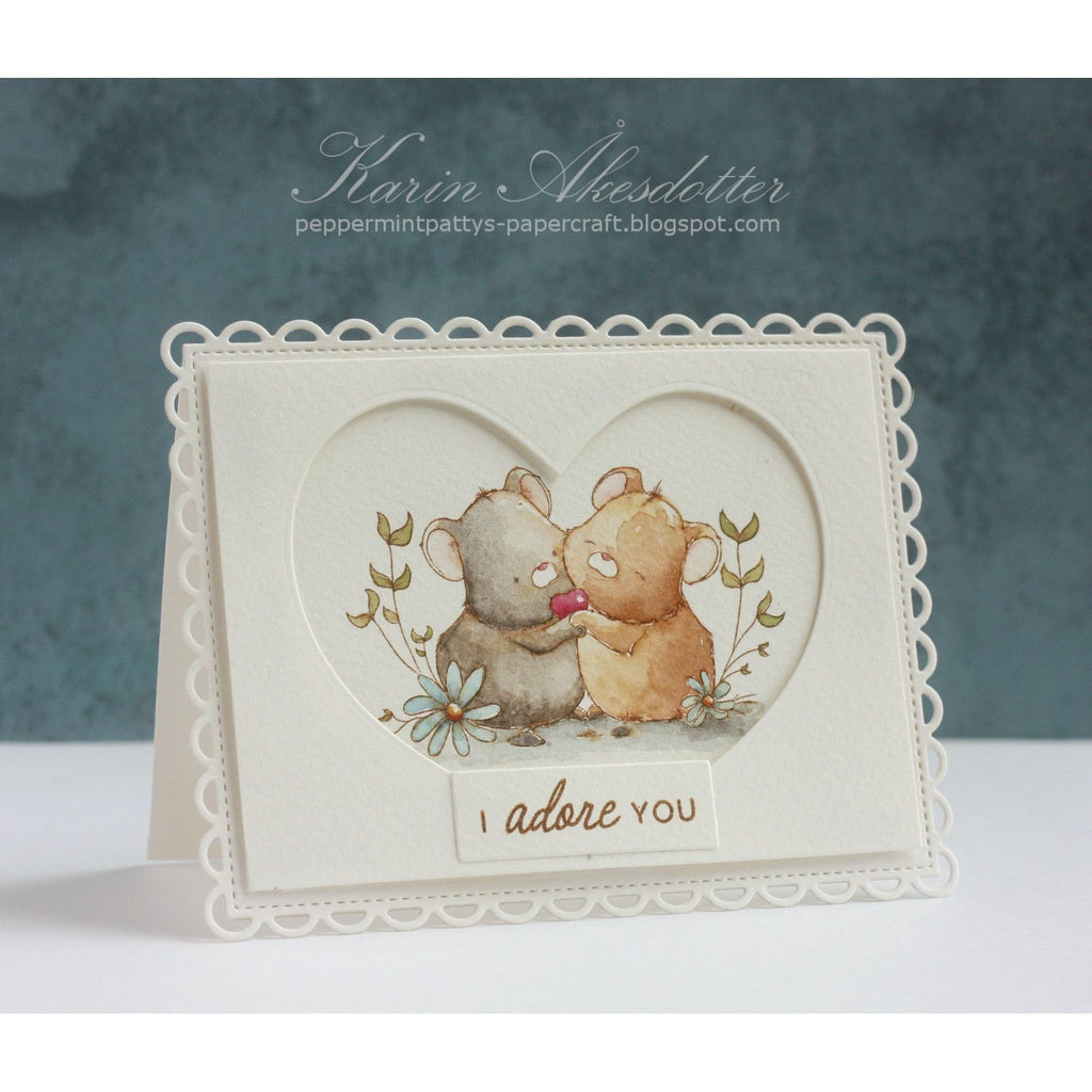 Simon Says Clear Stamps Friends Furever 2156ssc To Love  Love You Card | color-code:ALT03