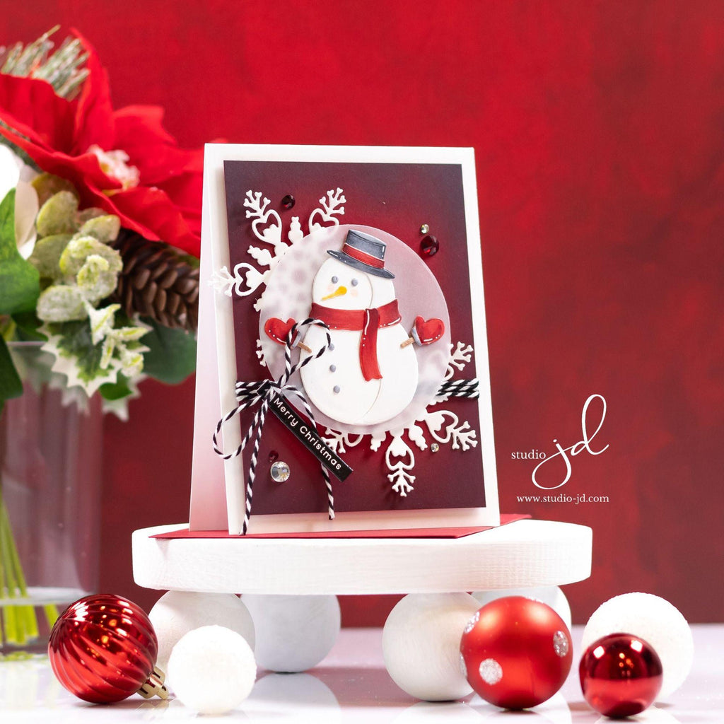 Simon Says Stamp Frosty Wafer Dies 1210sd Festive Fun Holiday Card | color-code:ALT04