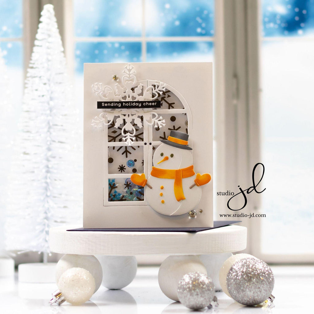 Simon Says Stamp Frosty Wafer Dies 1210sd Festive Fun Holiday Card | color-code:ALT01