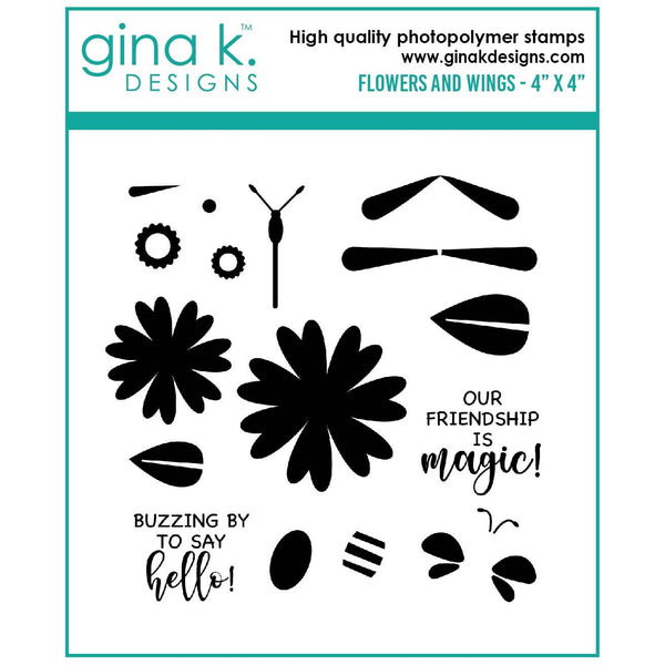 Gina K Designs Stamp Set mini Blossoms 