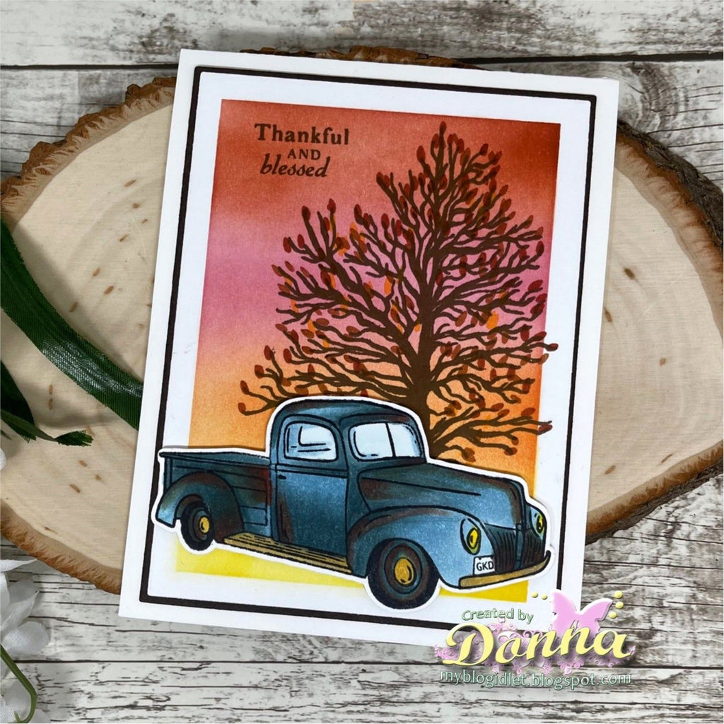 Gina K Designs Welcome Autumn Clear Stamps hs58 Thankful