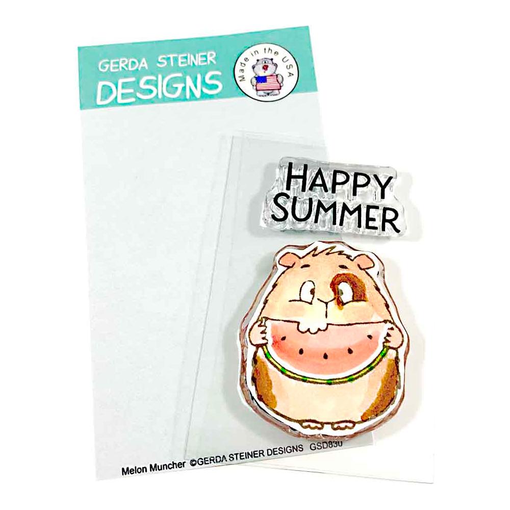 Sunny Studio Scaredy Cat 2x3 Clear Photopolymer Stamps - Sunny