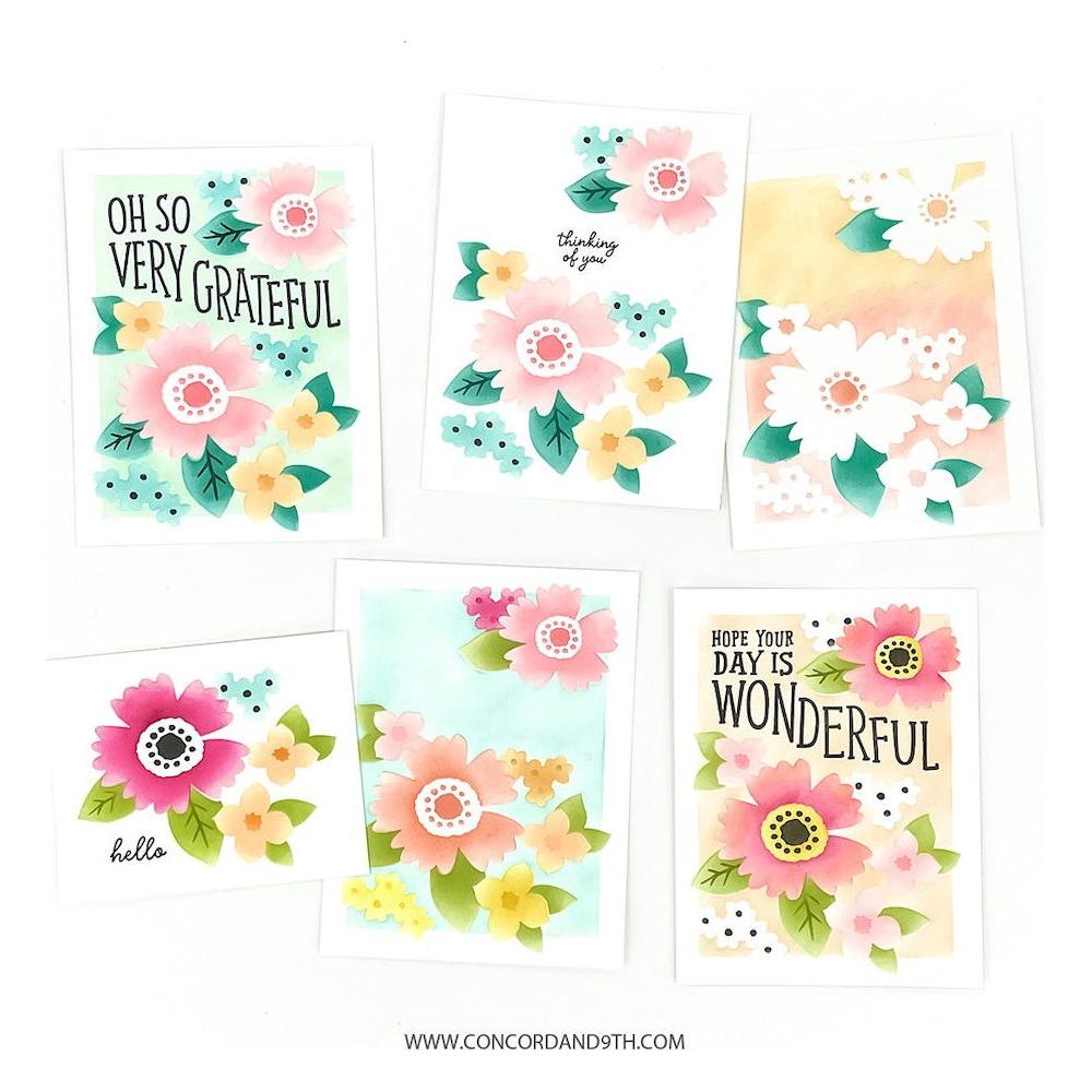 Concord & 9th Garden Path Stamp and Die Bundle backer