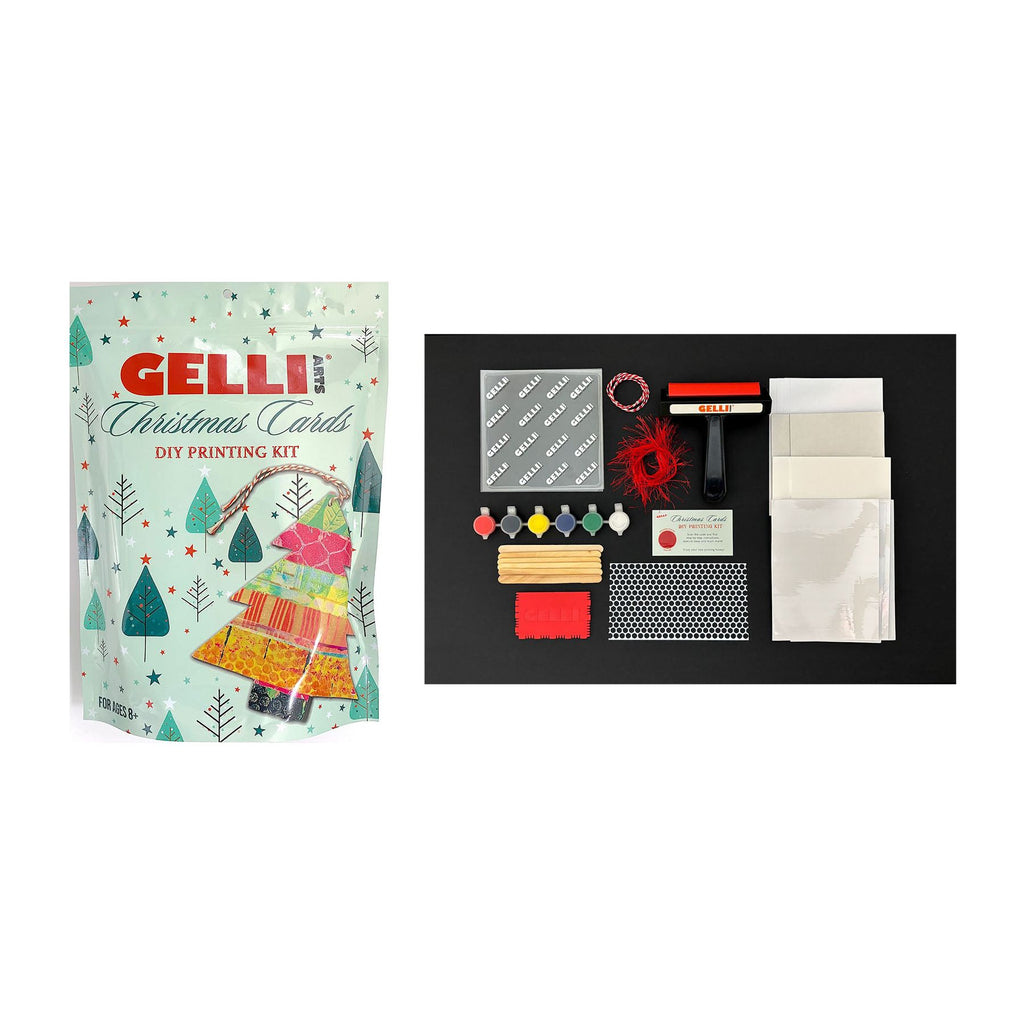 Gelli Arts Christmas Card Kit