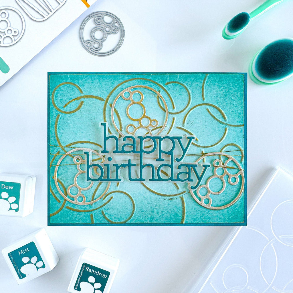 Simon Says Stamp Geo Me Trees Wafer Dies 1122sdc Cheering for You Birthday Card | color-code:ALT04