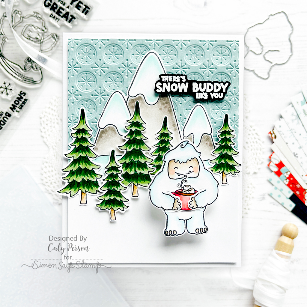 Simon Says Stamp Card Kit of the Month January 2025 Get Yeti ck0125 Friend Card | color-code:ALT13