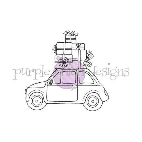 Purple Onion Designs Gift Car Cling Stamp pod1380