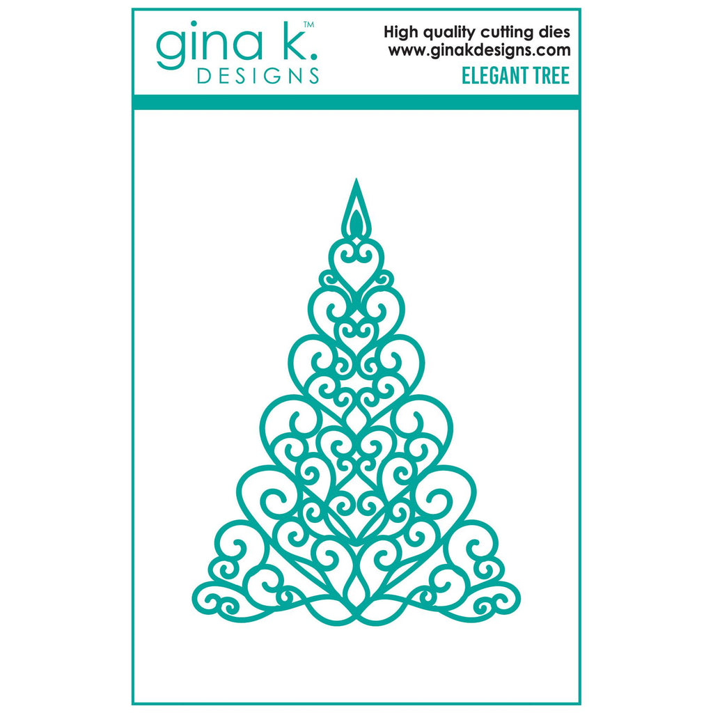 Gina K Designs Elegant Tree Die die0459