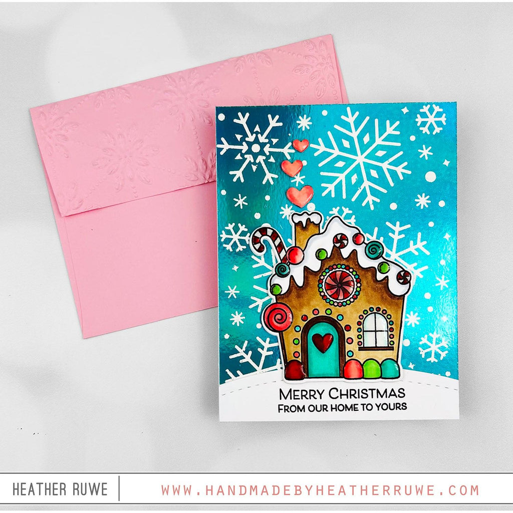 Simon Says Clear Stamps Gingermas House 1053ssc Christmas Card | color-code:ALT01