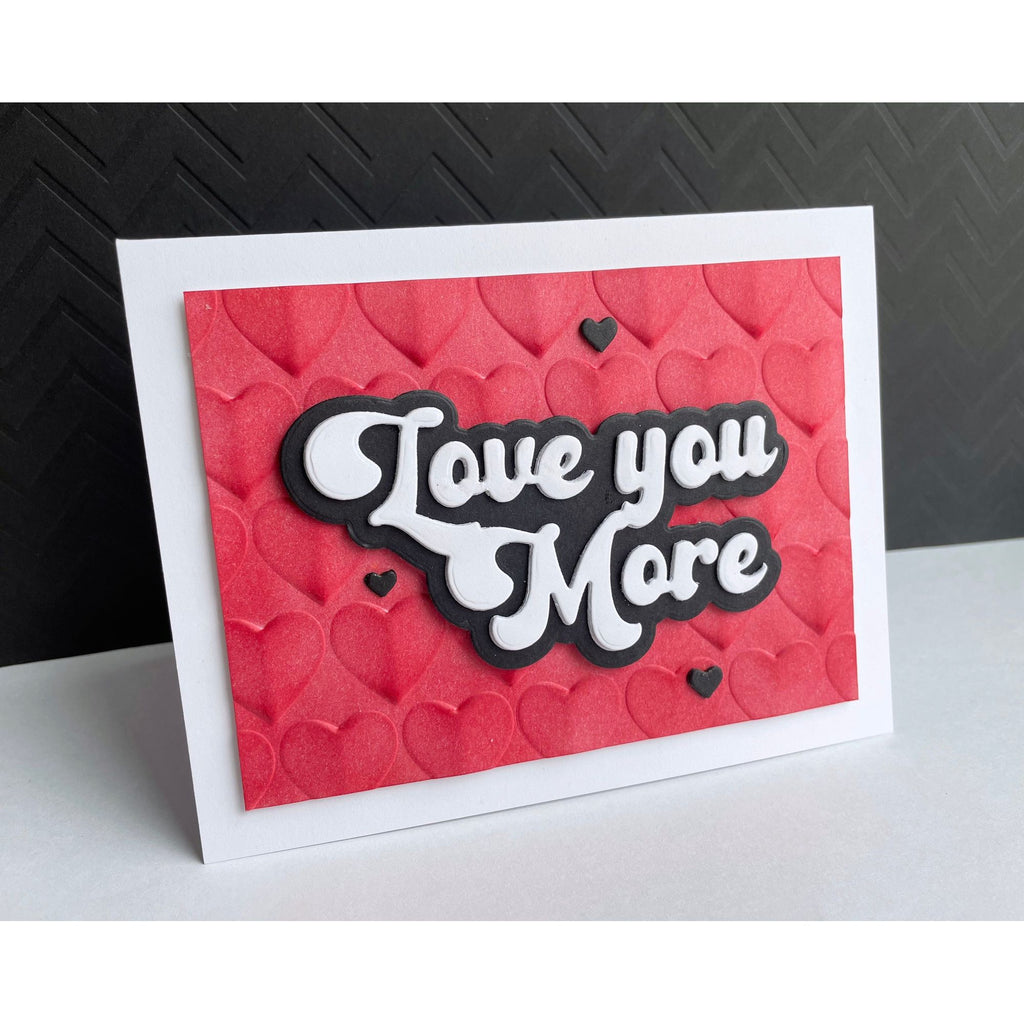 Simon Says Stamp Groovy Love You More Wafer Dies 1249sd To Be Loved Love You Card | color-code:ALT02