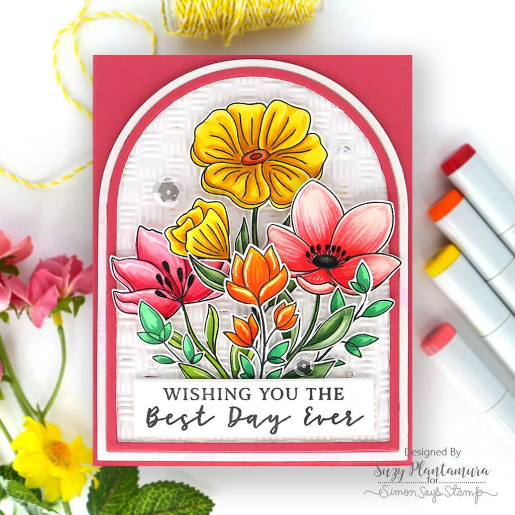 Hero Arts Celebrate STAMPtember Exclusive Stamps and Floral Dies Set | color-code:ALT04