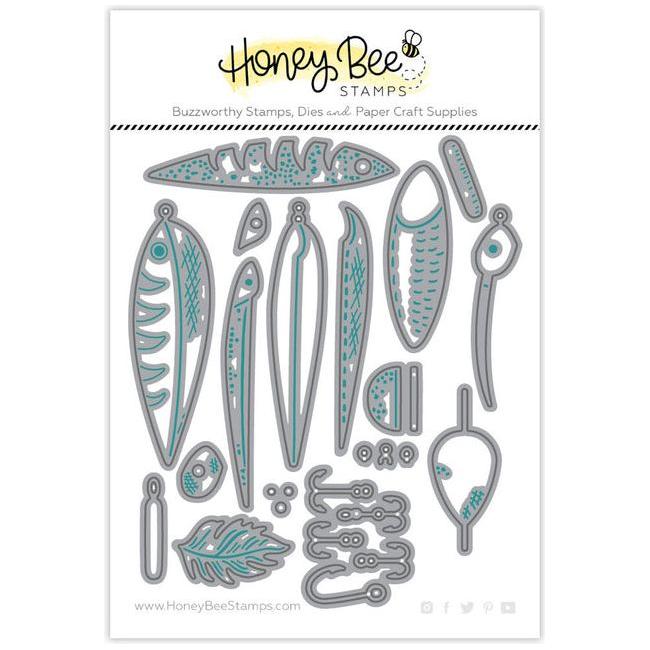 Honey Bee Lovely Layers Lures Die Set hbds-lllure metal in packaging