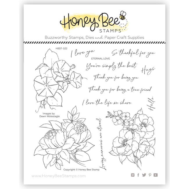 Heart Hugs - Honey Cuts – Honey Bee Stamps