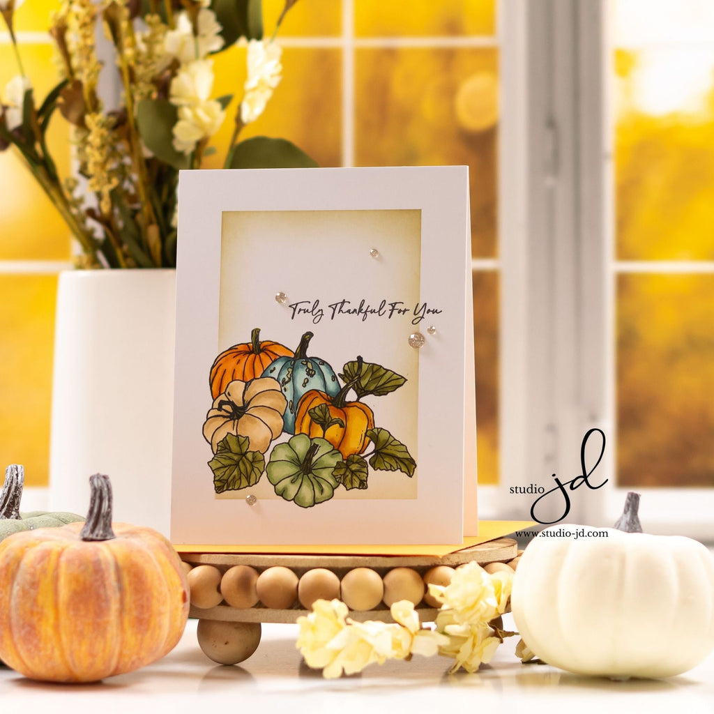 Honey Bee Sending Autumn Blessings STAMPtember Exclusive Stamp and Die Set | color-code:ALT04