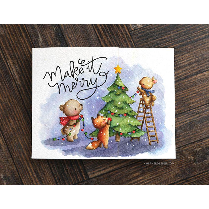 Mama Elephant Clear Stamps Decorate the Tree make it merry | color-code:ALT03