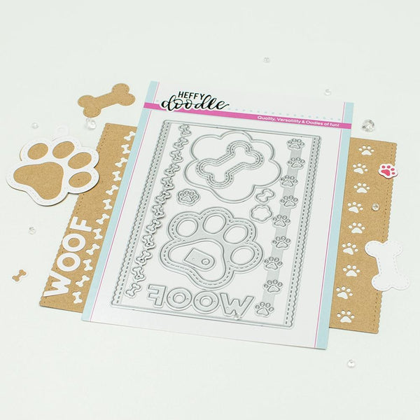 Your Next Stamp - Dies - Paw Print Panel Die