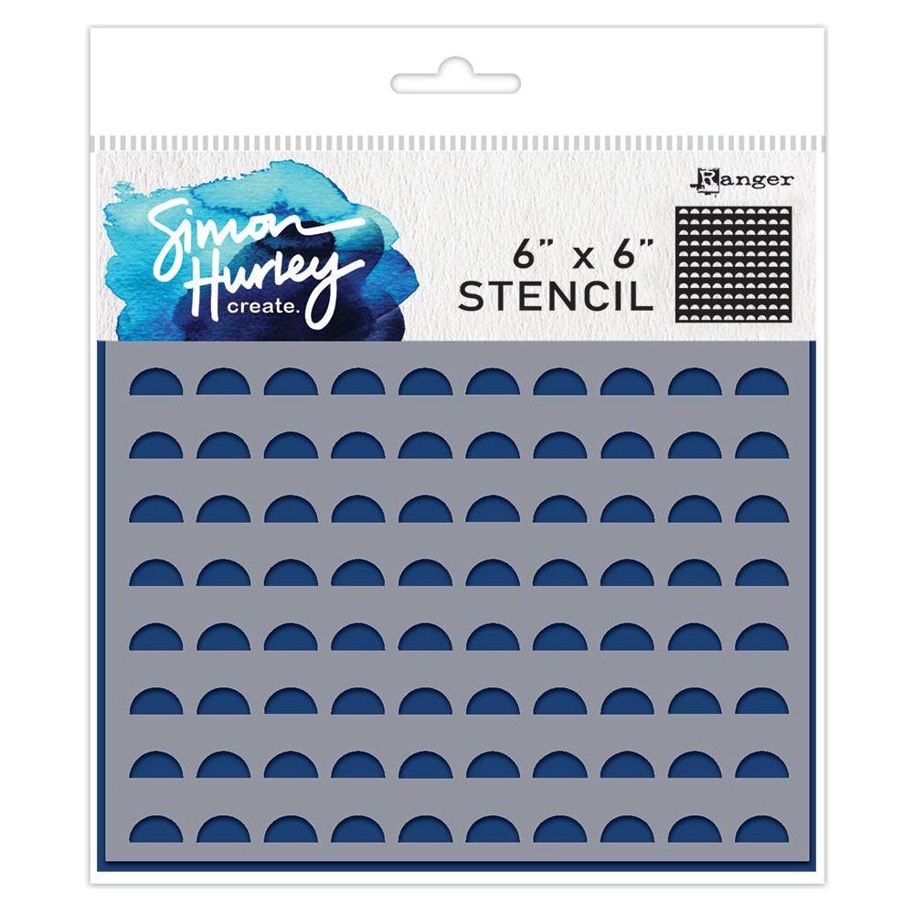 Ranger Simon Hurley Flip Flop Circles Stencil hus84853