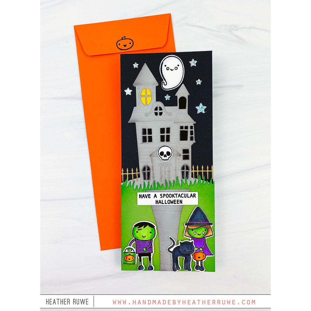 Simon Says Stamps and Dies Halloween Friends set822hf Cheering for You Halloween Card | color-code:ALT05