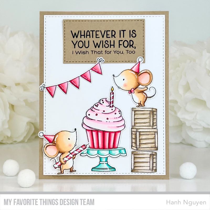 My Favorite Things Bright and Happy Birthday Clear Stamps cs875 Whatever You Wish For | color-code:alt2