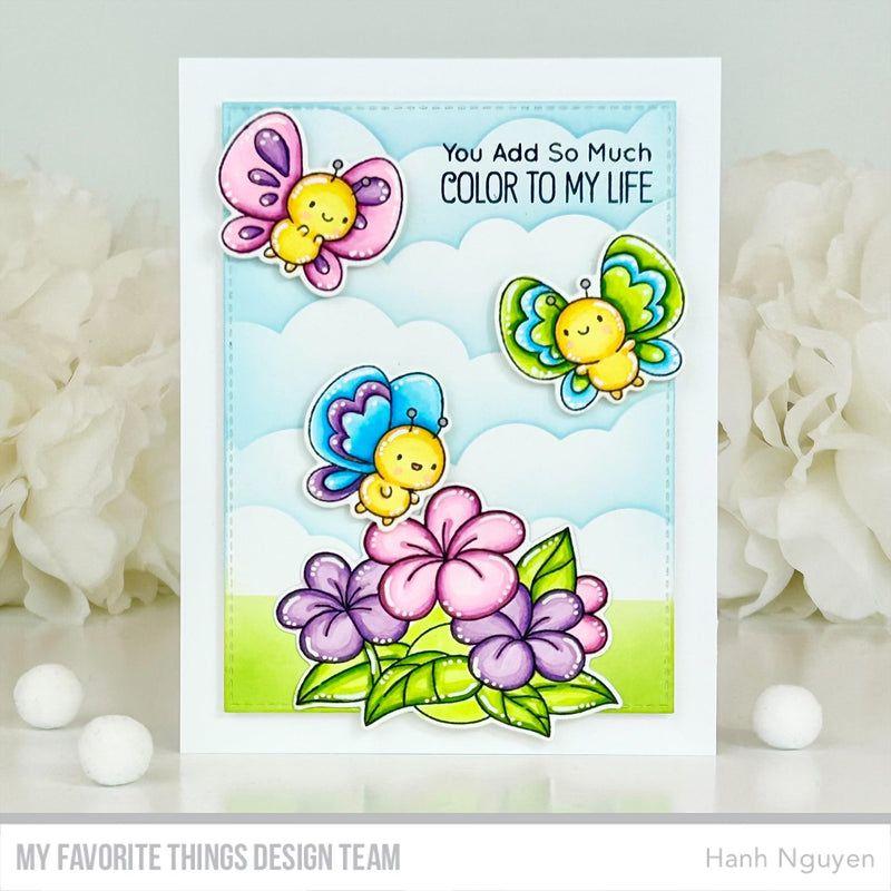 My Favorite Things Bubbly Butterflies Clear Stamps jb057 So Much Color | color-code:alt2