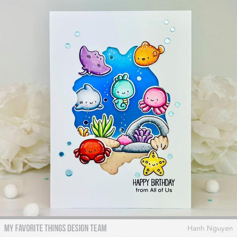 My Favorite Things Ocean-Sized Hugs Clear Stamps jb044 Happy Birthday | color-code:alt2