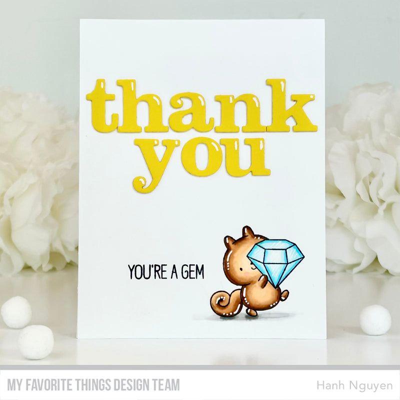 My Favorite Things Precious Pals Clear Stamps jb060 You're a Gem | color-code:alt1