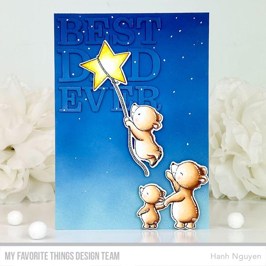 My Favorite Things Twinkle Twinkle Clear Stamps sy69 Best DadMy Favorite Things Twinkle Twinkle Clear Stamp and Die Set Best Dad | color-code:alt1